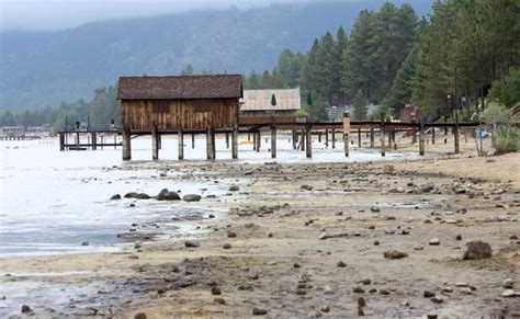 Lake Tahoe water level hits four-year low due to severe drought in ...