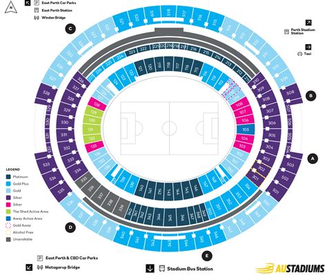 Eagles Optus Stadium Seating – Two Birds Home