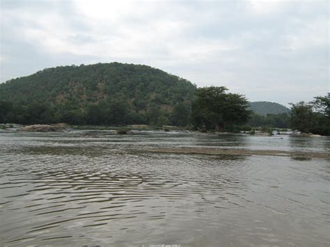 Mekedatu on river Cauvery near Bangalore