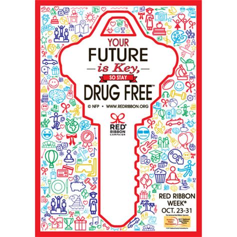 Your Future Is Key, So Stay Drug Free. Poster | NIMCO, Inc.