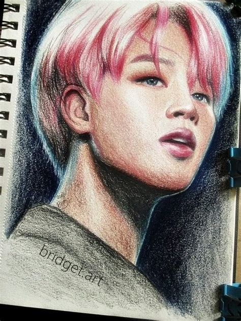 Bts Park Jimin Drawing By Gwiyomibaozi On Deviantart Bts Drawings | The Best Porn Website