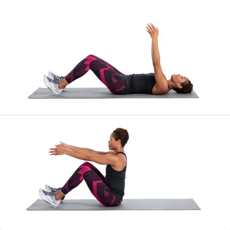 Sit-Up | 10-Minute Core and Abs Workout | POPSUGAR Fitness Photo 5