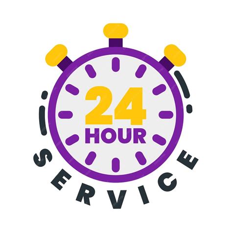 Premium Vector | 24 hour service everyday banner tool eps vector