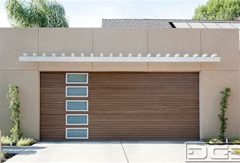 Modern Architectural Garage Doors Manufactured in Composite Wood ...