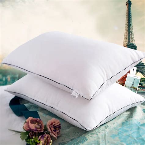 Cotton White Hotel Soft Sleeping Pillow Healthy Care Neck Pillow 42 ...