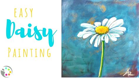 Simple Daisy Painting