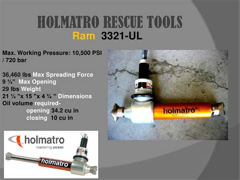 Holmatro Rescue Tools