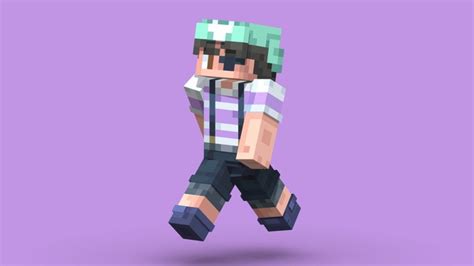 Minecraft-skin 3D models - Sketchfab