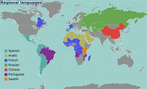 File:World regional languages map.png - Wikitravel Shared