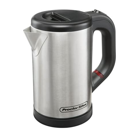 Proctor Silex Compact Size Electric Kettle, Stainless Steel, Model ...