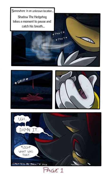 Shadow Comic (Book 1, page 1) by Mysterious-D on DeviantArt