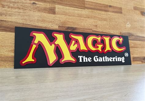 Magic the Gathering Logo Wall Art - LostEcho Designs