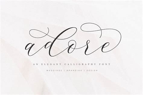 25 Wedding Fonts With a Romantic Touch - The Designest