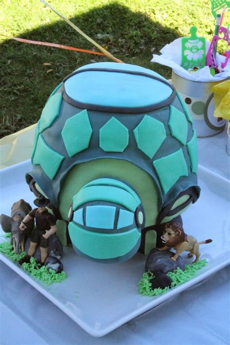 Sarah Leavitts' Cakes: Wild Kratts Tortuga Birthday Cake