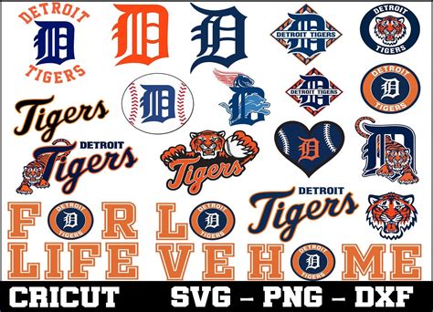 Detroit Tigers MLB Baseball Svg Dxf Eps Pdf Png Cricut | Etsy