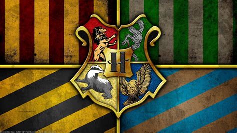 Harry Potter House Crests Wallpaper