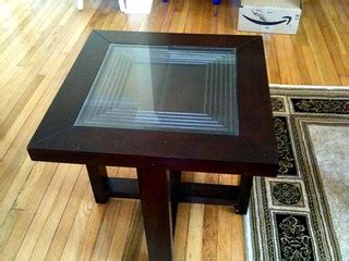 Coffee Table and End Table for Sale | Dark wooden coffee and… | Flickr