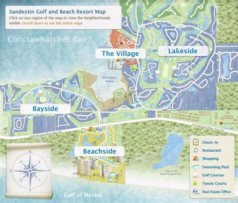 sandestin golf and beach resort tram map | Beach Map