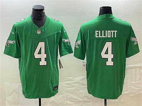 Custom Men Philadelphia Eagles #4 Jake Elliott Green Jersey | Grailed