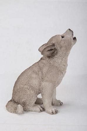 Buy Wolf Pup Howling for Sale Online in USA & Canada. – OakValleyDecor