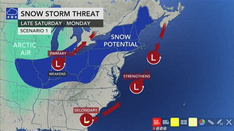 Forecasting the potential for 'another blockbuster snowstorm' in the Northeast | wgrz.com