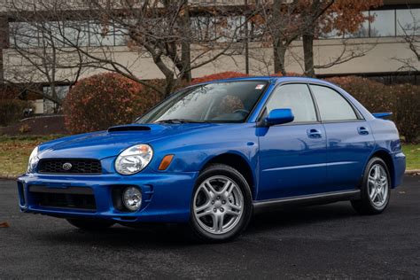 25k-Mile 2002 Subaru Impreza WRX Sedan 5-Speed for sale on BaT Auctions ...