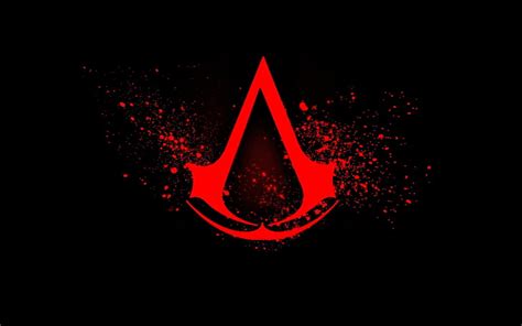 HD wallpaper: Assassin's Creed logo, blood, assassins creed ...