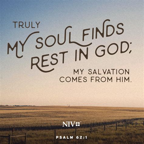 NIV Verse of the Day: Psalm 62:1