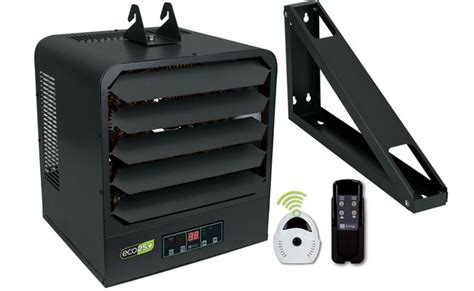 King KB2410-1-ECO2S-PLUS 10kW 2-Stage Electric Garage Heater with ...