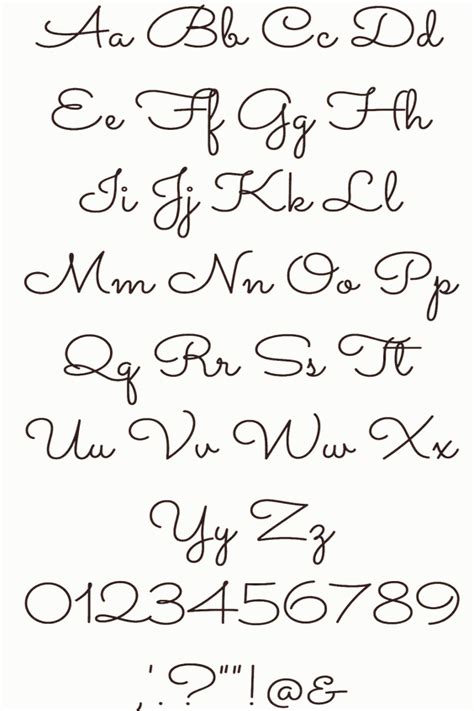 Gorgeous calligraphy fonts Learn the art of handwriting with me | Lettering alphabet, Fonts ...