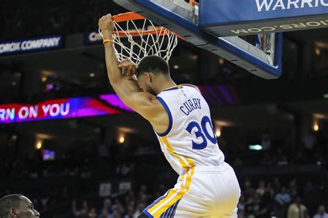 Explain One Play: Curry steals and throws down two-handed dunk - Golden ...