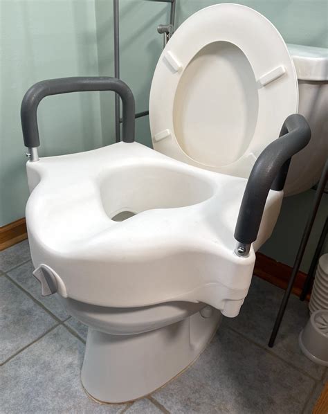 How to Install a Clamp-On Raised Toilet Seat without Tools - EquipMeOT