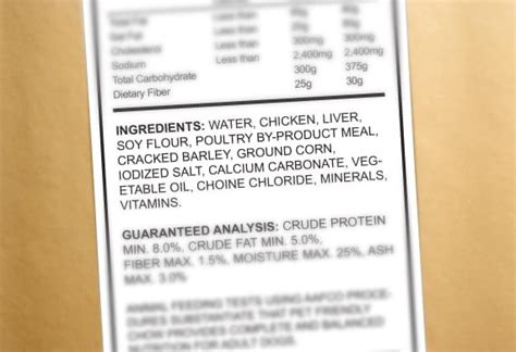 Dog Food Label Lessons: How to Read the Ingredient List | PetMD