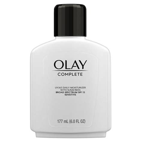 Olay Complete Daily Moisturizer for Sensitive Skin, SPF 15, 6 fl oz ...