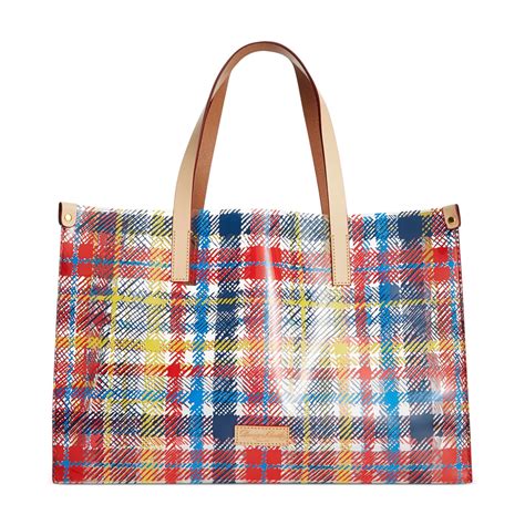 Dooney & Bourke Chatham Clear Large Tote in Blue (Clear) | Lyst