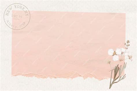 Premium Vector | Crumpled ripped pink paper background vector