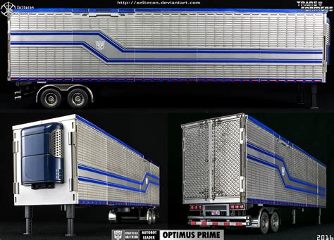 XT_DotM Optimus Prime Custom Truck_Trailer by xeltecon on DeviantArt