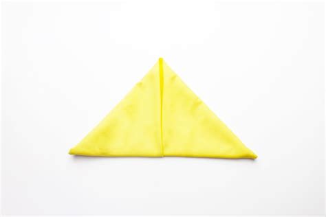 Simple Napkin Folding Pyramid in 3 Easy Steps for Beginners