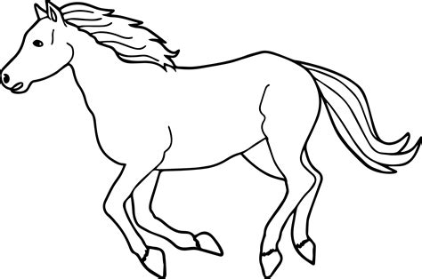 Arabian Horse Drawing | Free download on ClipArtMag