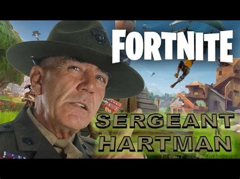 Gunnery Sergeant Hartman Plays FORTNITE: BATTLE ROYALE (Soundboard Gaming Pranks) - YouTube