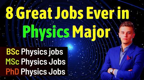 Physics jobs career I Bsc physics career options I Msc physics career options - YouTube