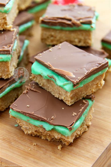 Mint Slice - No-Bake Recipe - Jane's Patisserie