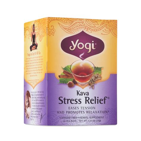 Yogi Tea Kava Stress Relief Tea - Thrive Market