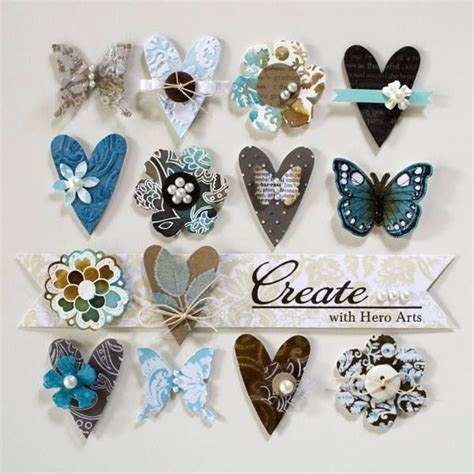 Embellishments | Card embellishments, Cards handmade, Candy cards