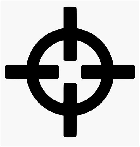 Red Fortnite Crosshair - Crosshair Logo Png, Transparent Png ...