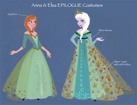 Frozen Concept Art Elsa Dress