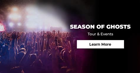 Tour & Events | Season of Ghosts