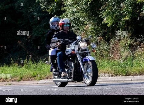 Pillion passenger motorcycle hi-res stock photography and images - Alamy