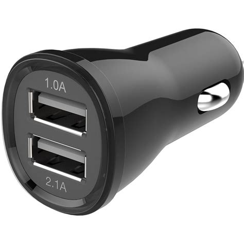 Kanex 2-Port USB Car Charger (Black) KCLA2PTB B&H Photo Video