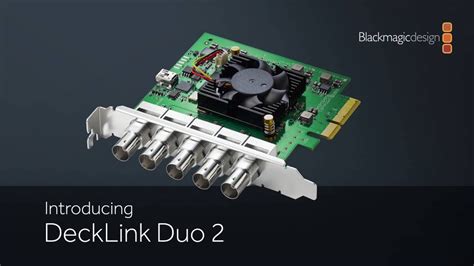 Blackmagic Design キャプチャーカード Decklink Duo 2 003796 正規品